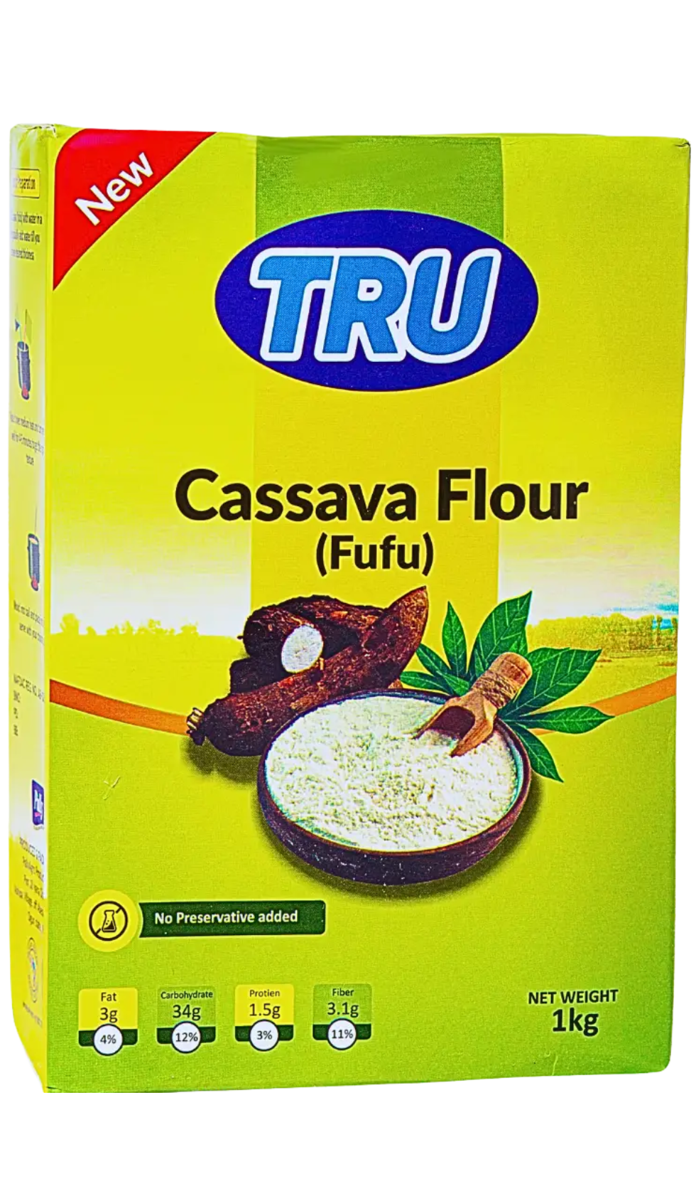 Cassava Flour Fufu